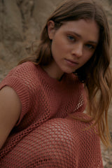 Natalia Pima Cotton Knit Dress
