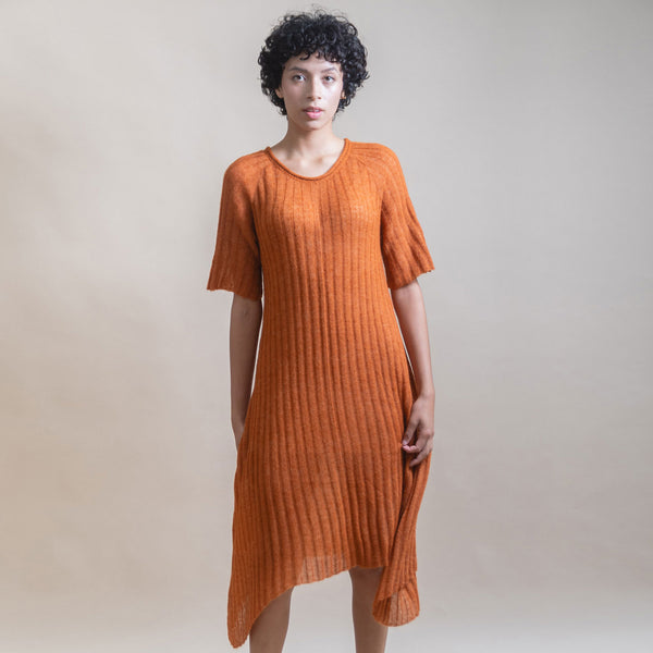 Pituca knit dress