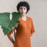 Pituca knit dress
