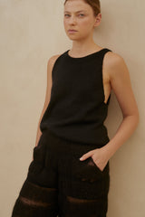 Emilia Pima Cotton Knit Top