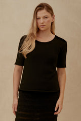 Basic Baby Alpaca Knit Tshirt