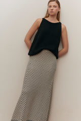 Claudia Pima Cotton Knit Skirt