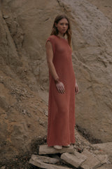 Natalia Pima Cotton Knit Dress