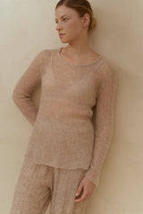 Basic knit Tee long sleeve