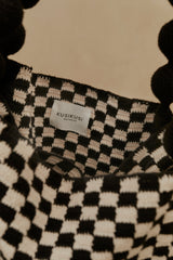 Dora Checkered Tote Bag