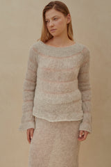 Eliana Super Fine Alpaca Knit Sweater