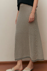 Claudia Pima Cotton Knit Skirt