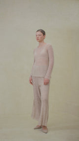 Basic knit Tee long sleeve